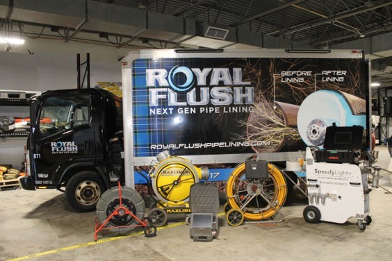 Royal Flush pipelining equipment