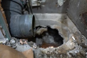 sewer stack replacement